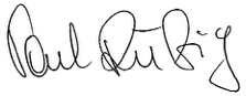 Paul Rübig Signatur